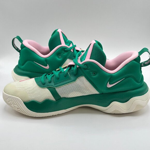 Men's Nike Giannis Immortality 3 Green Pink Basketball Shoes DZ7533-300 Sz 11 - Picture 10 of 12